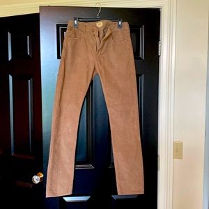 NWOT j Crew corduroy pants 29w 34l